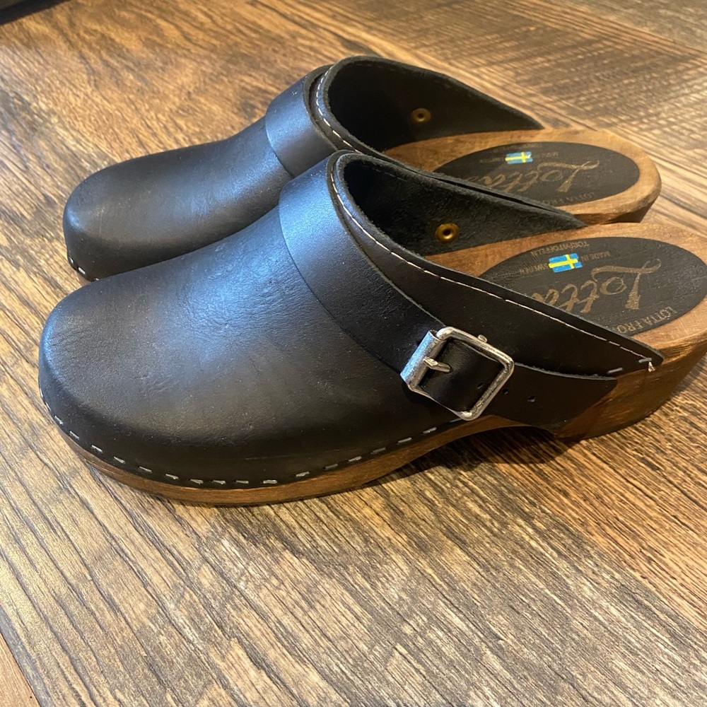 Lotta from Stockholm Black Clogs